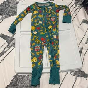 Little Sleepies Pasta Party Bamboo Zippy